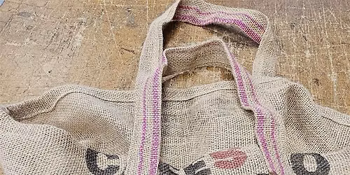 October Satchel Saturdays: Coffee Sack Tote Bag
