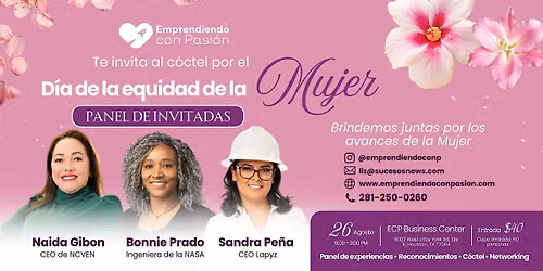 Coctel para celebrar el Dia de la Equidad de la Mujer