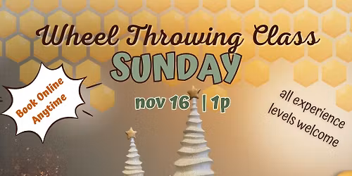 CLASS | Wheel Thrown Christmas Trees