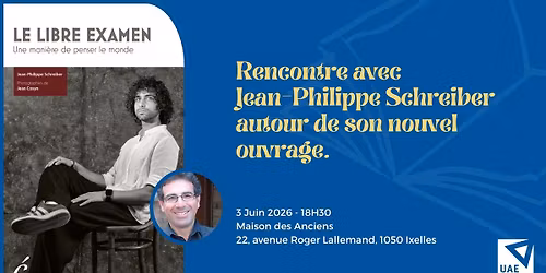 Rencontre d'auteur avec Jean-Philippe Schreiber