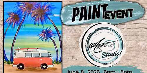 Paint at Art Around Studio!