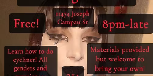 Eyeliner tutorial night