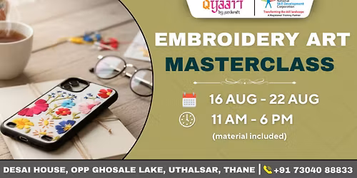 Embroidery Art Masterclass