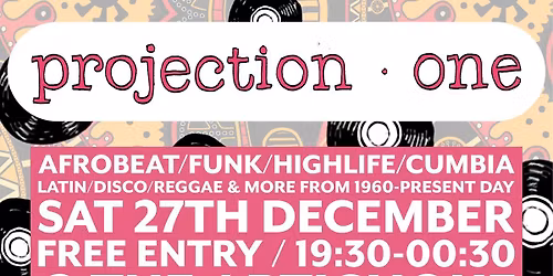 Projection One at The Artichoke 