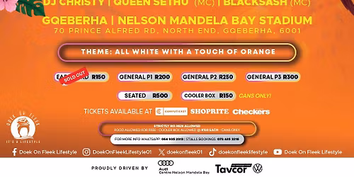 Doek Nation Picnic Gqeberha 