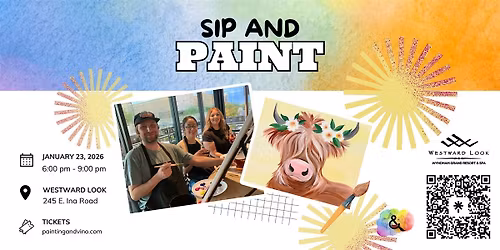 Daisy Mae Paint and Sip at Westward Look Resort