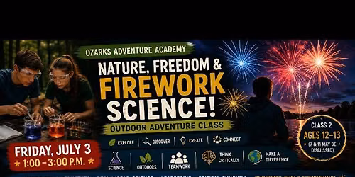 Nature, Freedom, and Firework Science