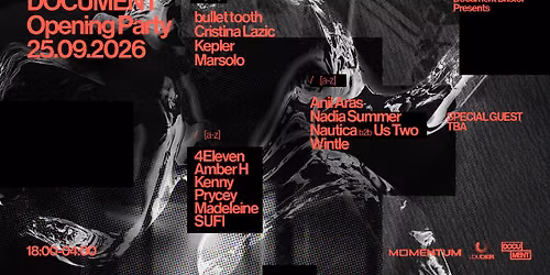 Document Opening Party: Marsolo, bullet tooth, Kepler ++