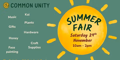 Common Unity Summer Fair 2025
