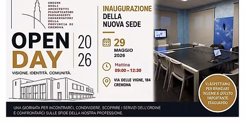 OPEN DAY 2026 - Mattina