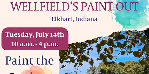 Wellfield Botanic Gardens Paint the Gardens