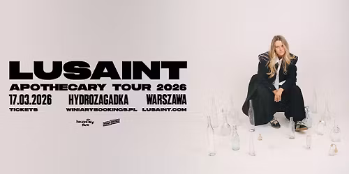LUSAINT \/ 17.03.26 \/ Hydrozagadka, Warszawa