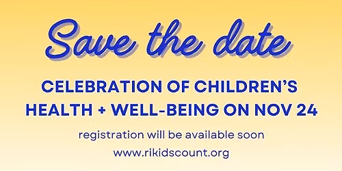 Celebration of Children's Health + Well-Being