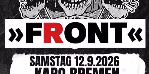 N.T.\u00c4. (Punk aus Saarbr\u00fccken) + FRONT (Punk aus Wiesbaden) @ Karo Bremen