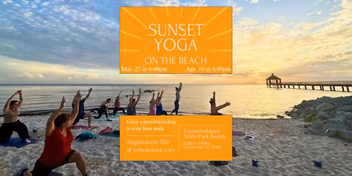 Sunset Yoga on the Beach - 4\/10