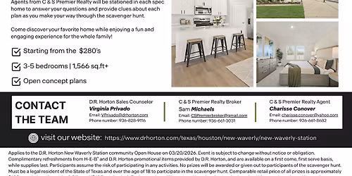 New Waverly Station Open House