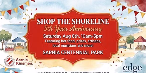 Shop The Shoreline Anniversary