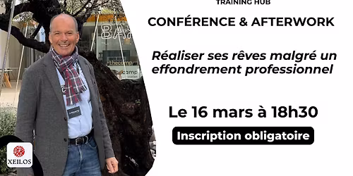 CONF\u00c9RENCE | R\u00e9aliser ses r\u00eaves malgr\u00e9 un effondrement professionnel