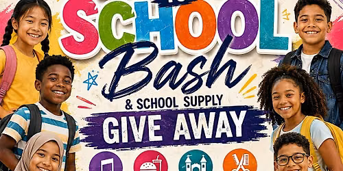 TCI Presents: Back to School Bash & School Supply Give Away