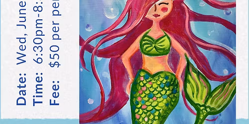 Paint Night! Mermaid