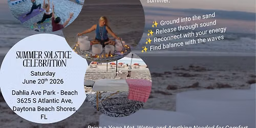 Summer Solstice : beach yoga & sound healing
