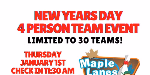 New Years Day Team Event!