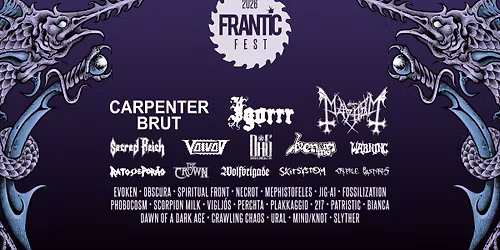 Frantic Fest 2026