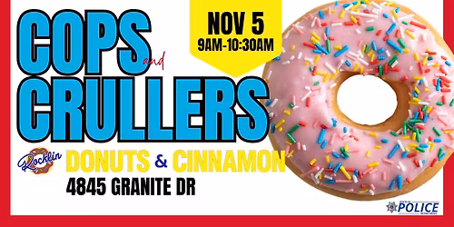 Cops and Crullers on National Donut Day