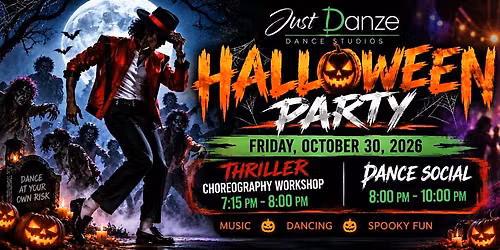 Thriller Choreography + Dance Party