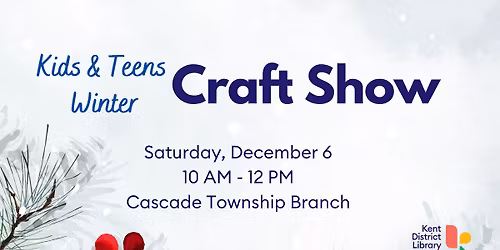 Kids and Teens Craft Sale