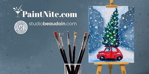Paint Nite: Our Big Christmas Tree
