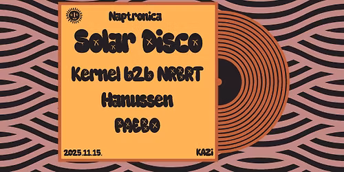 Naptronica | Solar Disco 