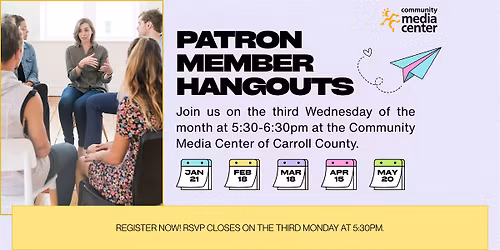 Patron Hangout- March