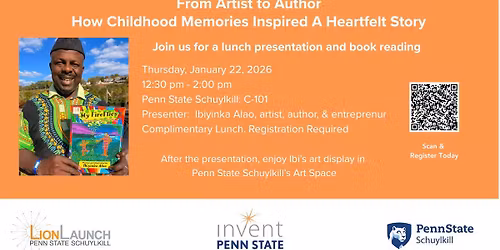 From Artist to Author with Ibiyinka Alao