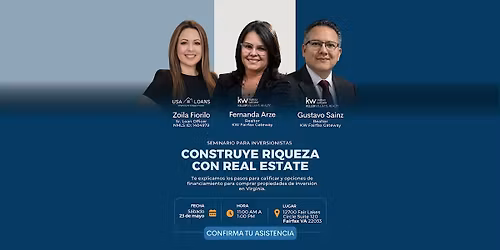 Seminario: Construye Riqueza con Real Estate | May. 23