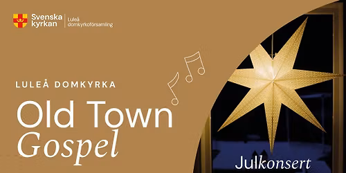 \ud83c\udf84 Julkonsert i Lule\u00e5 domkyrka \ud83c\udfb6Old Town Gospel 
