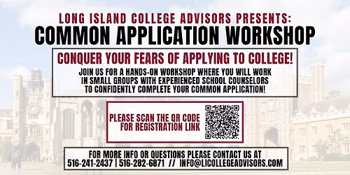 Common App Workshop