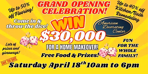 Win a $30,000 Kitchen or Bath Remodel! no purchase necessary! Click for more details \ud83d\ude42