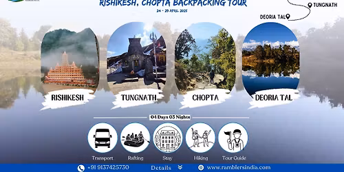Rishikesh Chopta Tungnath & Deoria Tal Tour