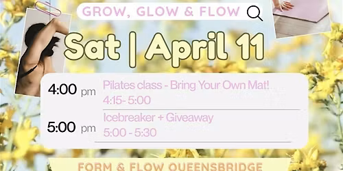 Reggaeton Pilates: Grow, Glow & Flow!