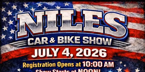 Niles Annual Independence Car & Bike Show