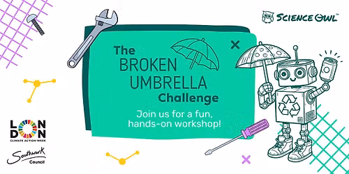 Broken Umbrella Challenge Workshop - Nunhead Library (Ages 5-9)