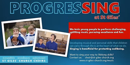 Experience being a chorister at St Giles' Church Oxford