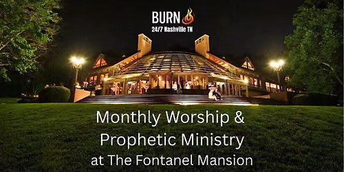 Monthly Worship Night & Prophetic Ministry