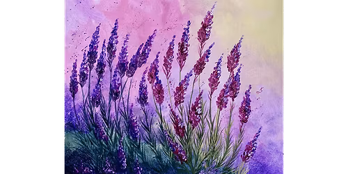 Luscious Lavender - Paint and Sip in Sacramento | Classpop!\u2122