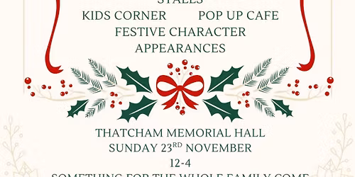 Thatcham Memorial Hall Christmas Market