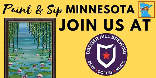 August 22 Paint & Sip at Badger Hill Brewing