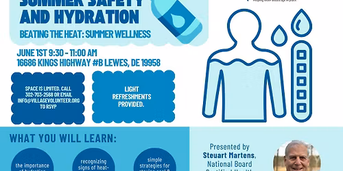 Summer Safety and Hydration: Beating the Heat