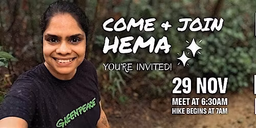Greenpeace Community Hike at Sri Bintang Hill