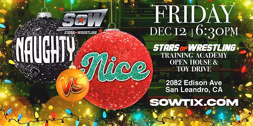 Stars of Wrestling Presents Naughty VS Nice